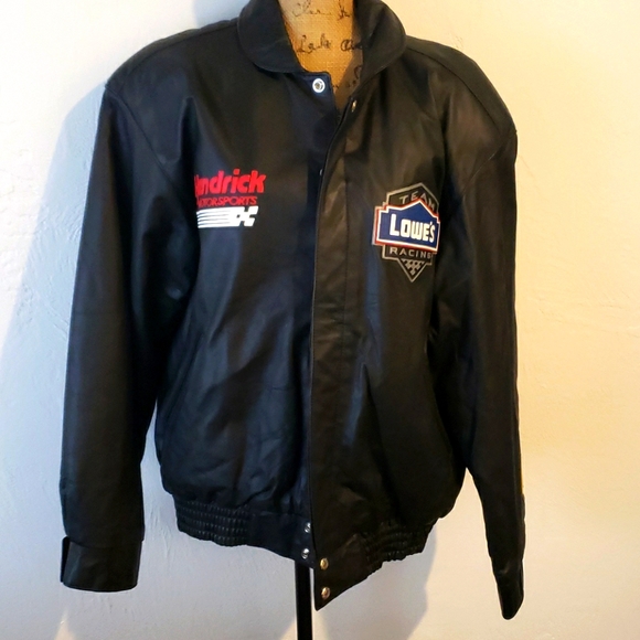 CHASE authentics black leather hendricks size M